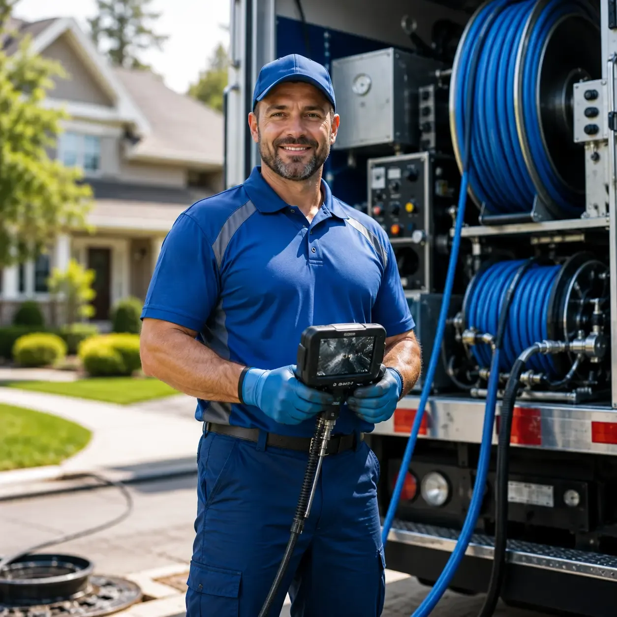 Local outdoor drain cleaning specialists in Aniwa, WI